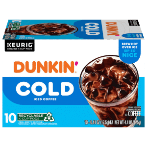 Dunkin’ Cold Brew Over Ice Coffee K-Cup Pods