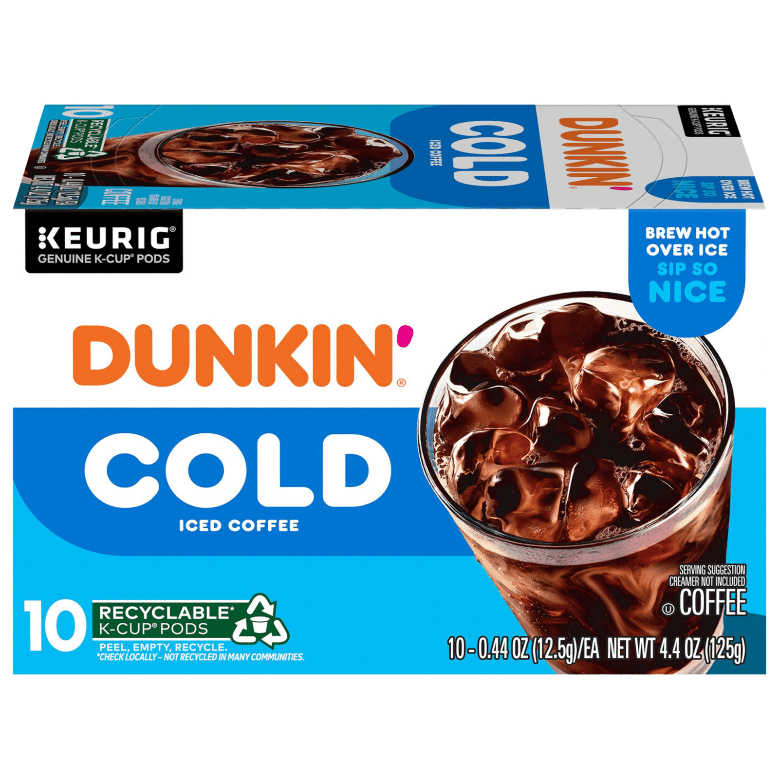 Dunkin’ Cold Brew Over Ice Coffee K-Cup Pods