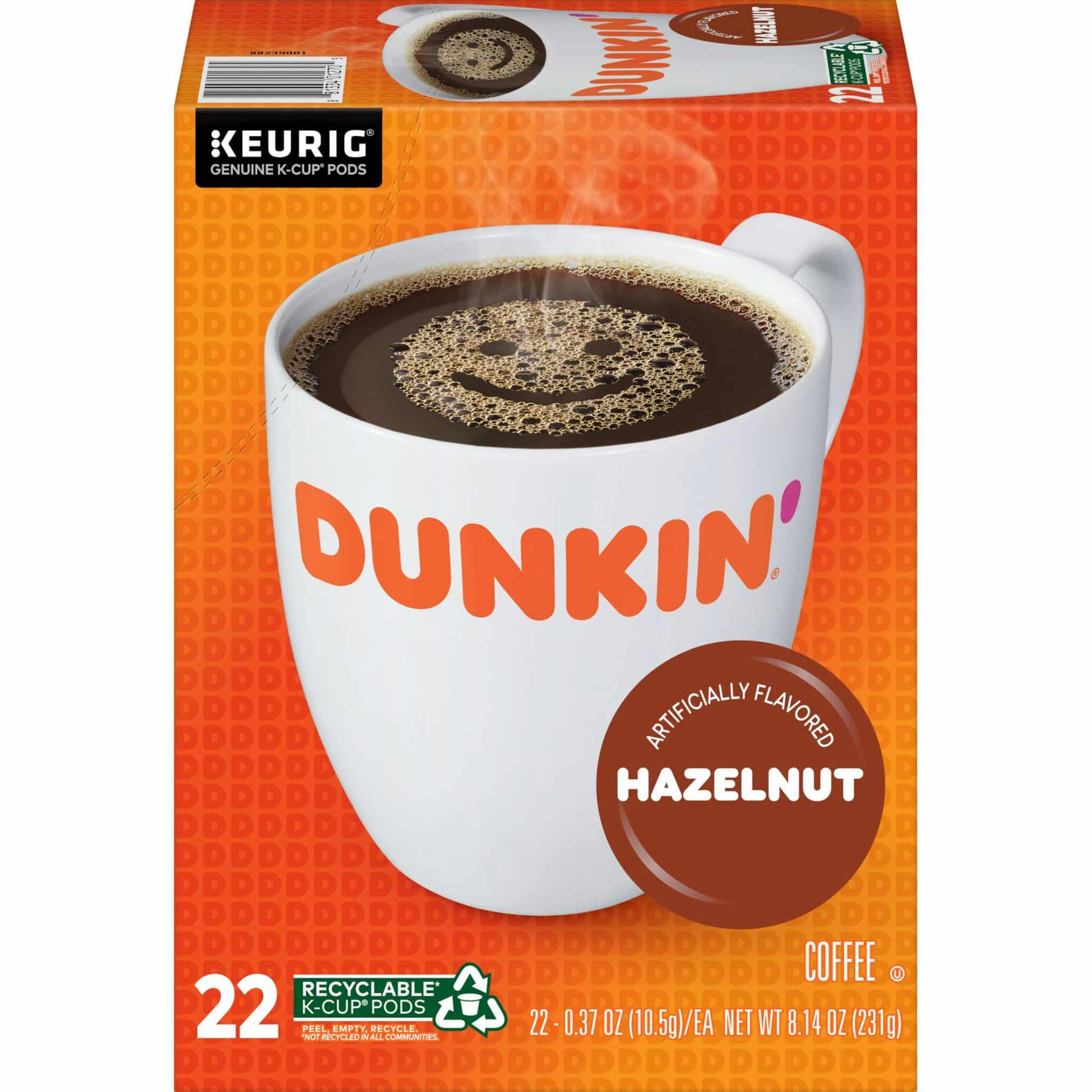 Dunkin' Hazelnut 22 K-Cup Pods