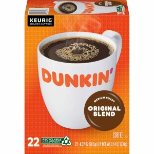 Dunkin' Original Blend, Medium Roast, Keurig K-Cup Pods