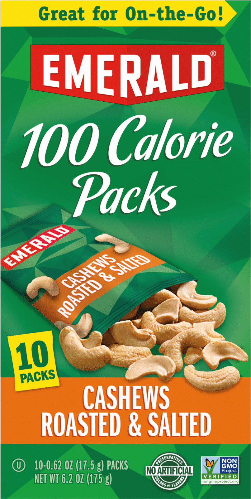 Emerald 100 Calorie Packs Roasted & Salted Cashews