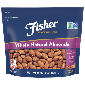 Fisher Chef's Naturals Whole Natural Almonds
