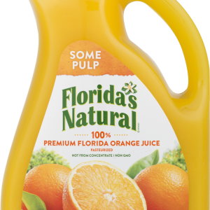 Citrus World Inc 100% PREMIUM FLORIDA ORANGE JUICE, SOME PULP