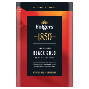 Folgers Black Gold Dark Roasted Ground Coffee