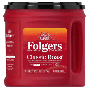 Folgers Medium Ground Classic Roast Coffee