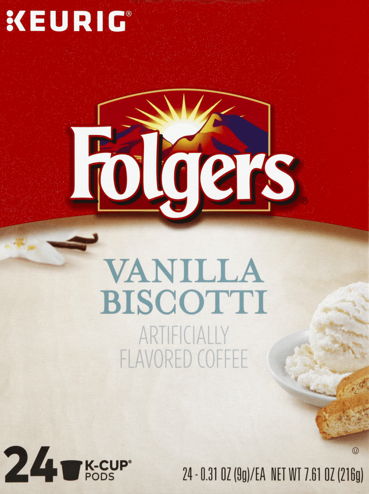 Folgers Vanilla Biscotti K-Cup