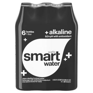 Smartwater Alkaline with Antioxidant Bottles