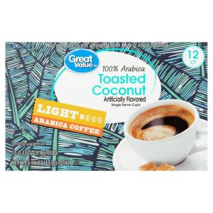 Great Value 100% Arabica Toasted Coconut Light Arabica Coffee