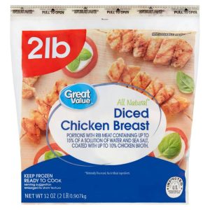 Great Value All Natural Diced Chicken Breast