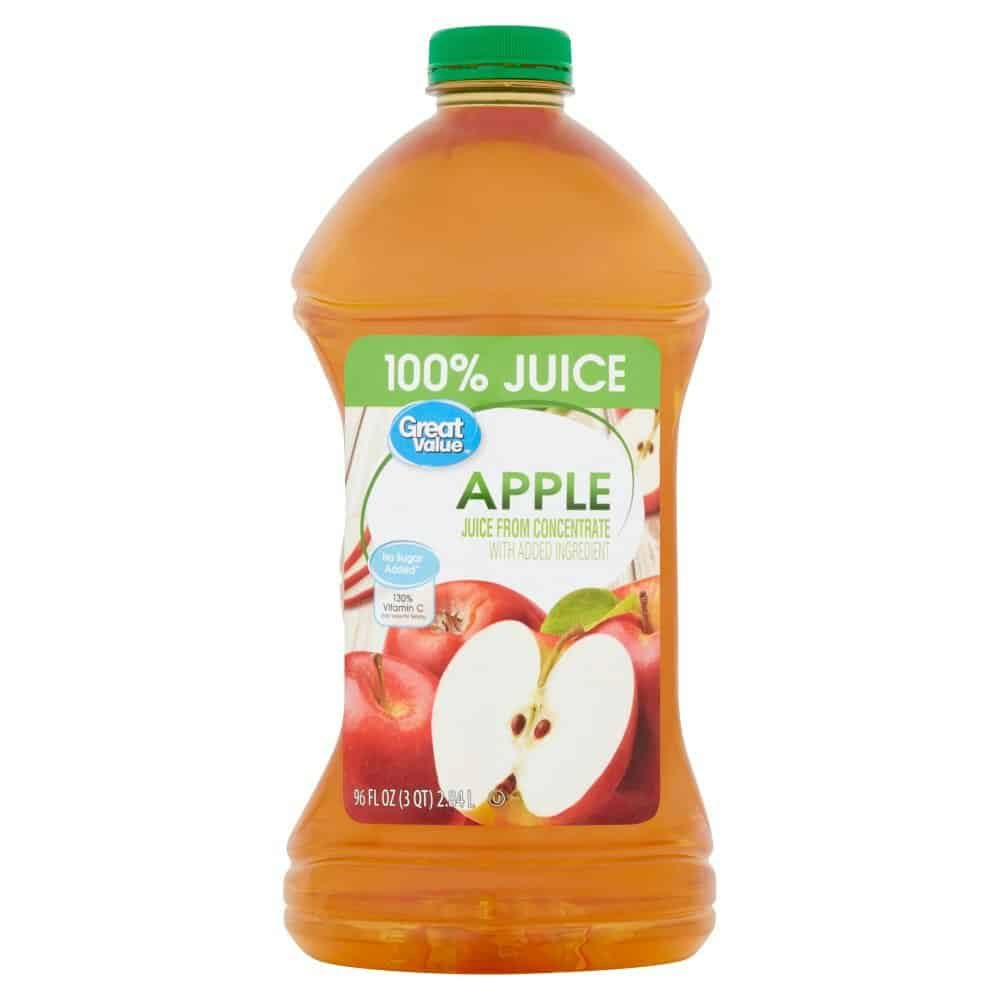 Great Value Apple 100% Juice