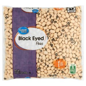 Great Value Black Eyed Peas Dried