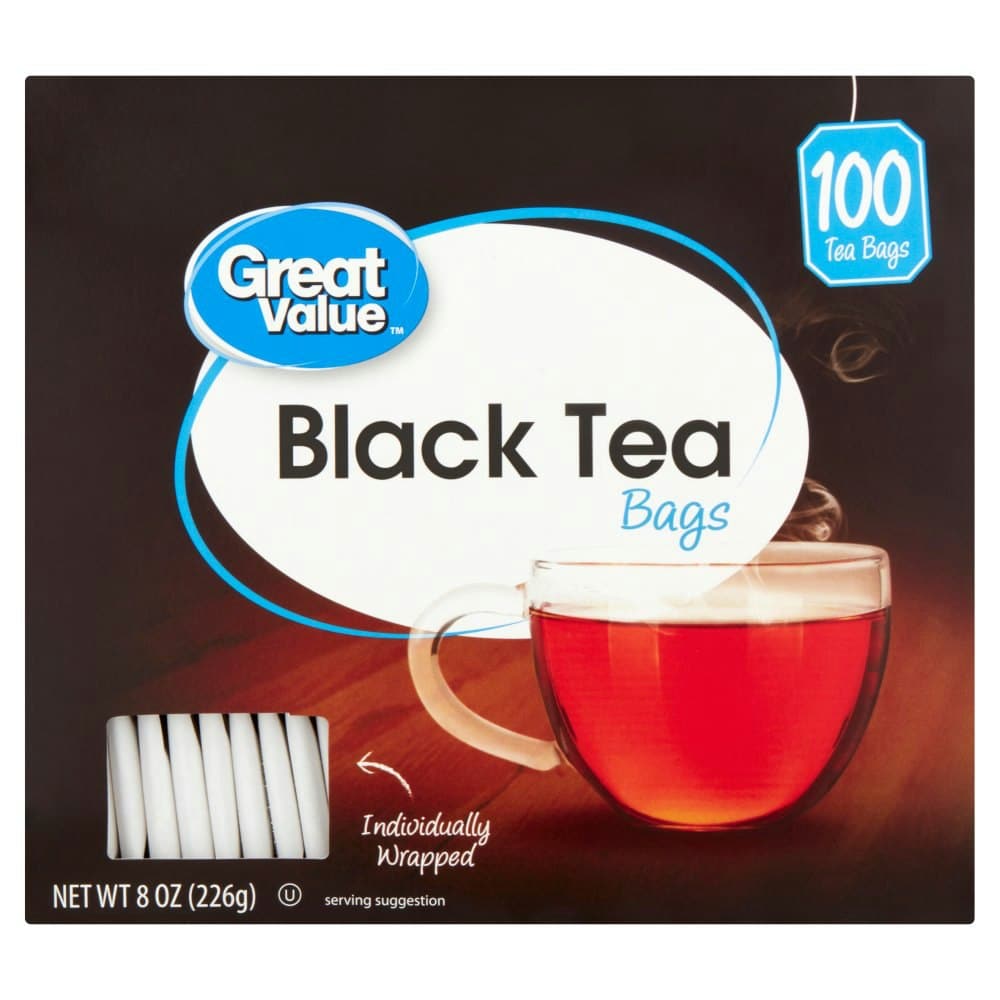 Great Value Black Tea Bags