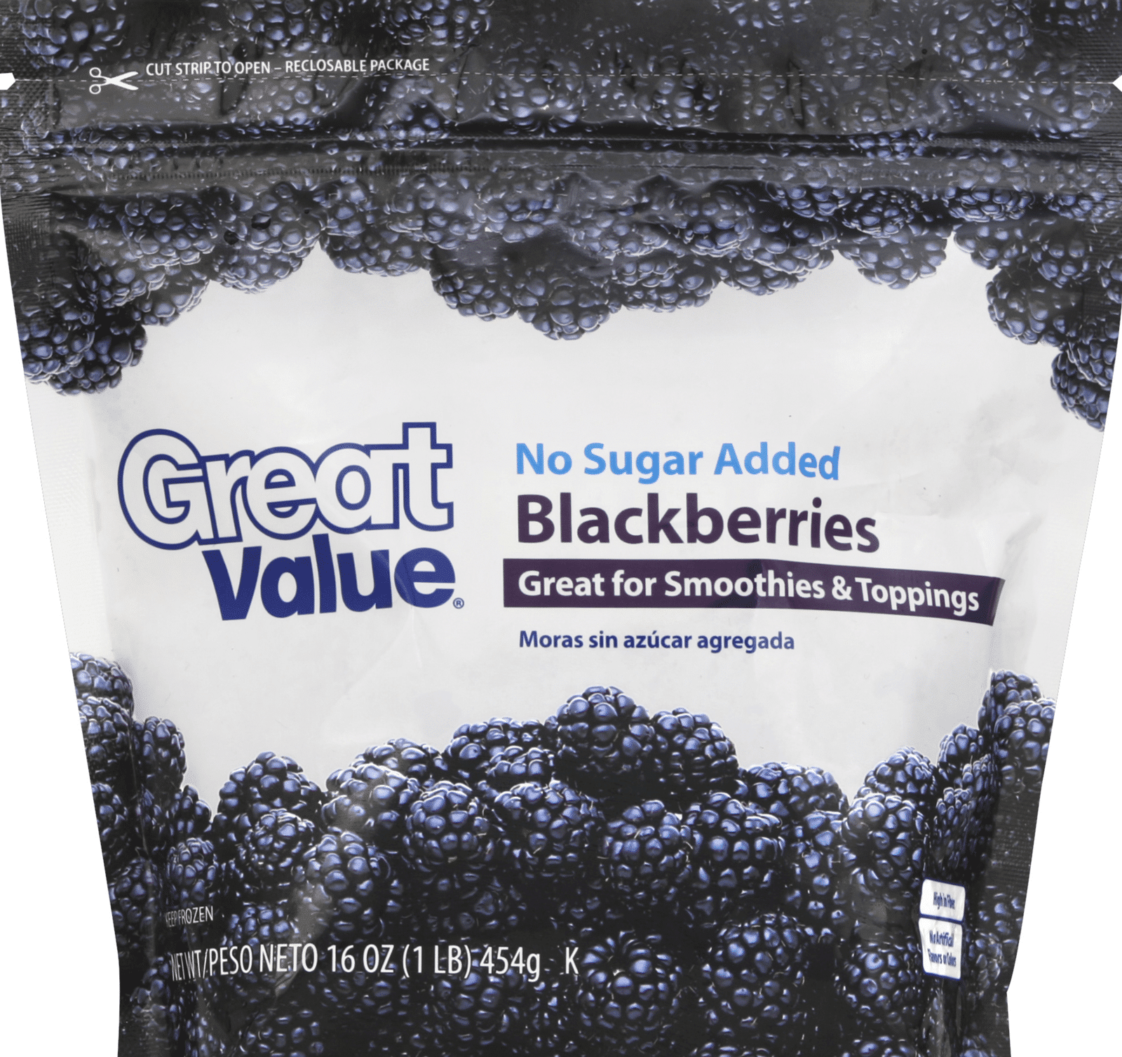 Great Value Frozen Blackberries