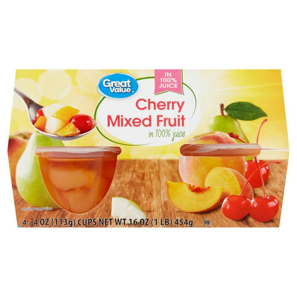 Great Value Cherry Mixed Fruit