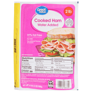 Great Value Cooked Ham