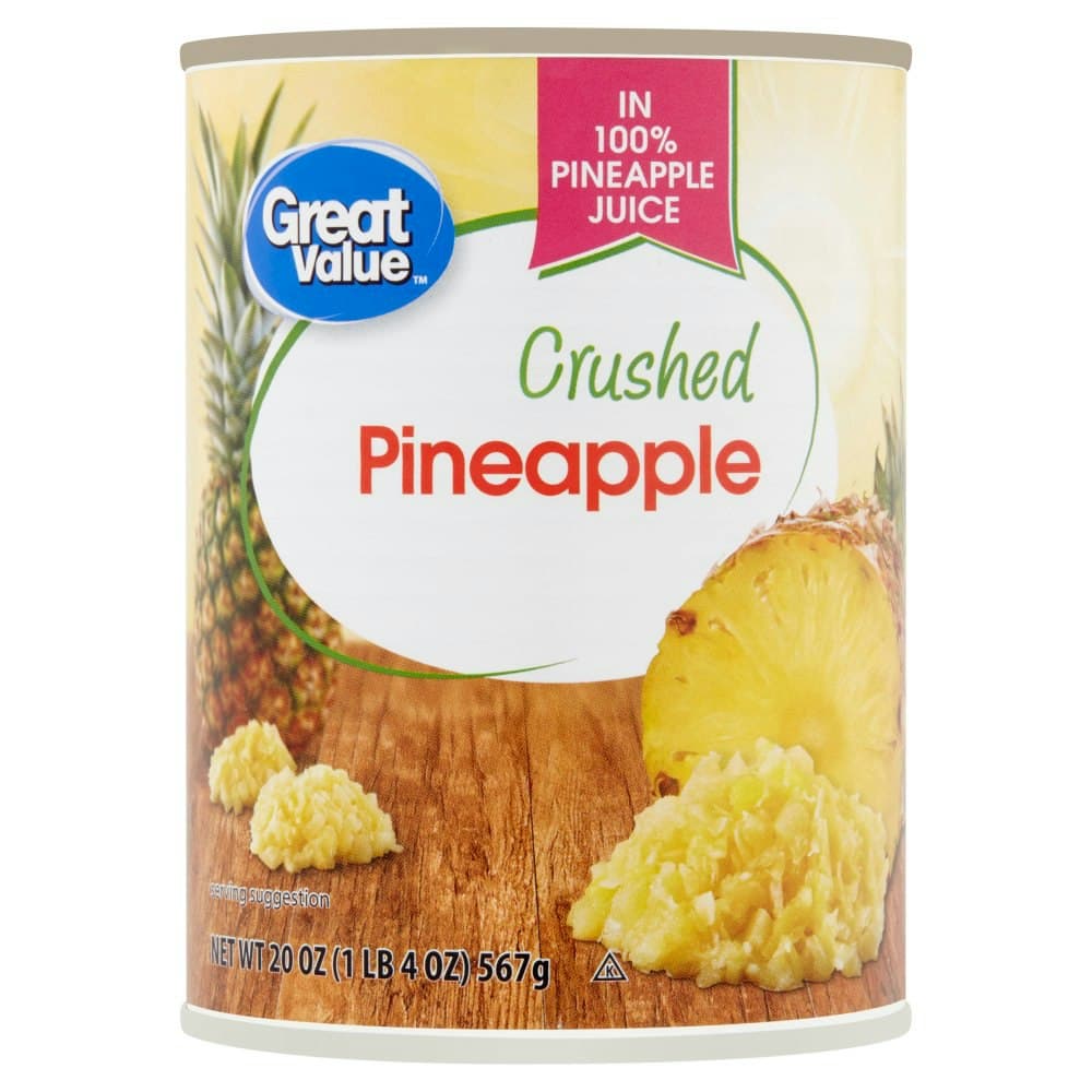 Great Value Crushed Pineapple