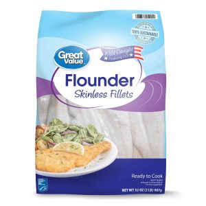 Great Value Frozen Flounder Fillets