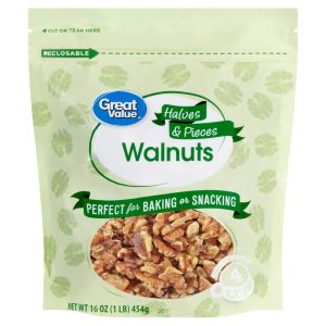 Great Value Walnuts Halves & Pieces