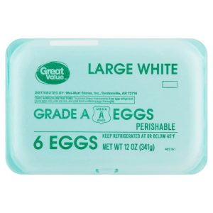 Great Value Grade A Large Eggs