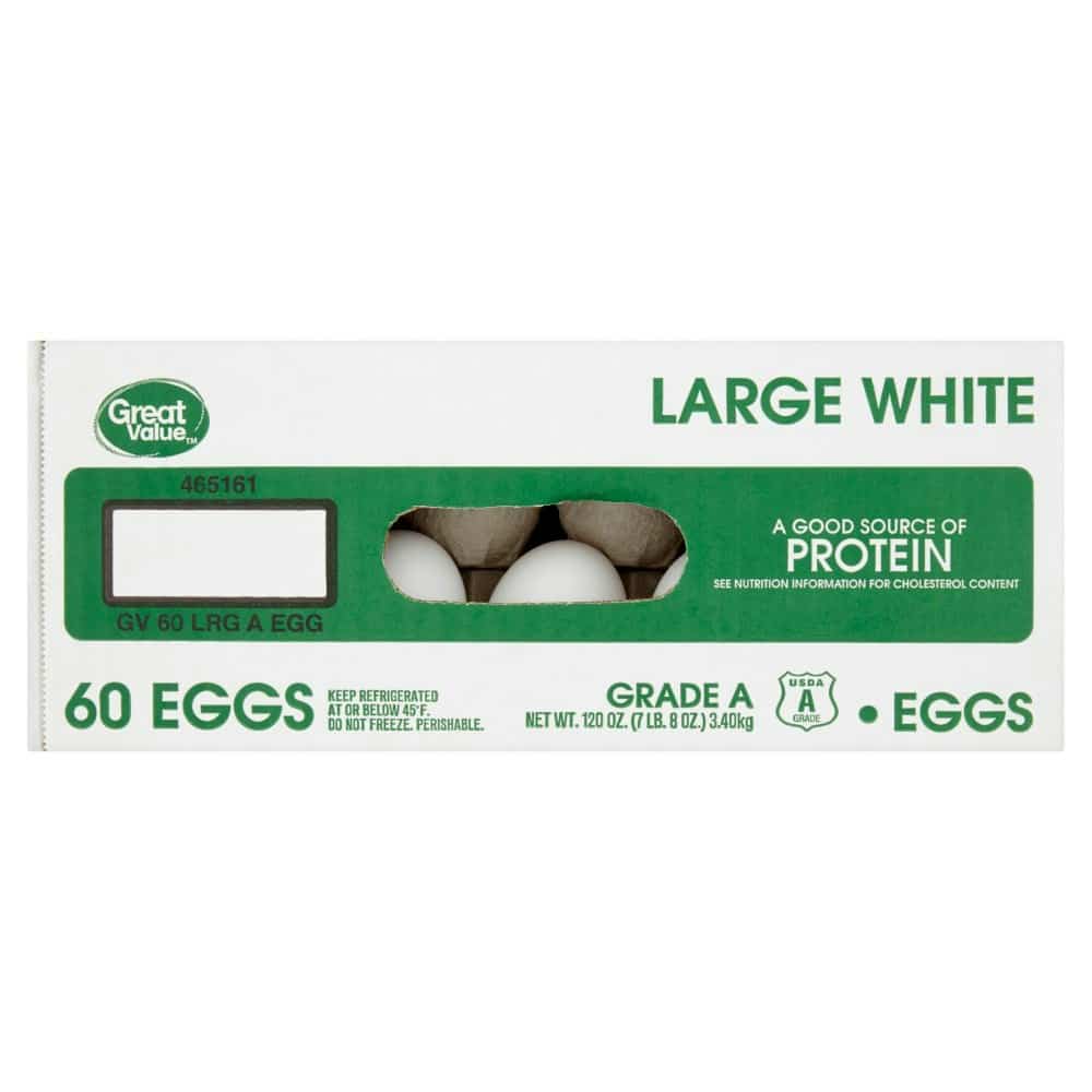Great Value Grade A Large Eggs