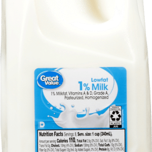 Great Value Lowfat 1% Milk