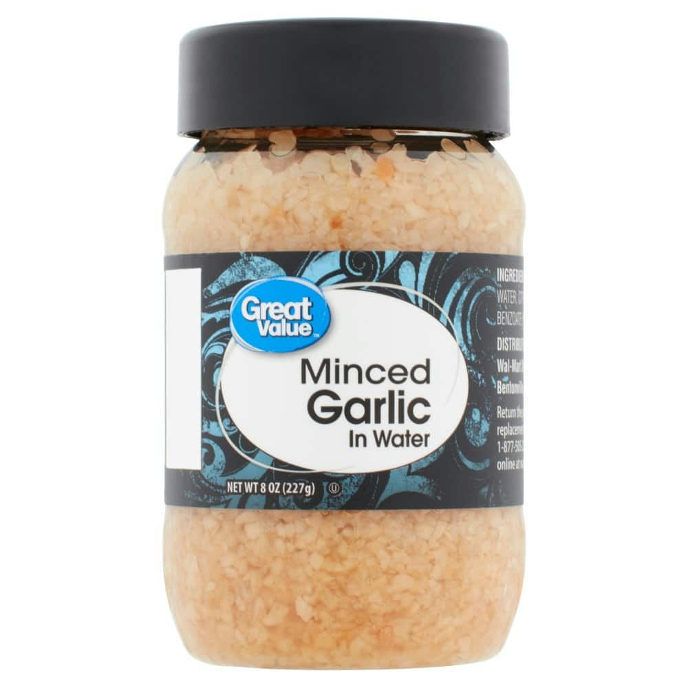 Great Value Minced Garlic in Water