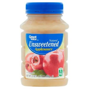 Great Value Natural Unsweetened Applesauce