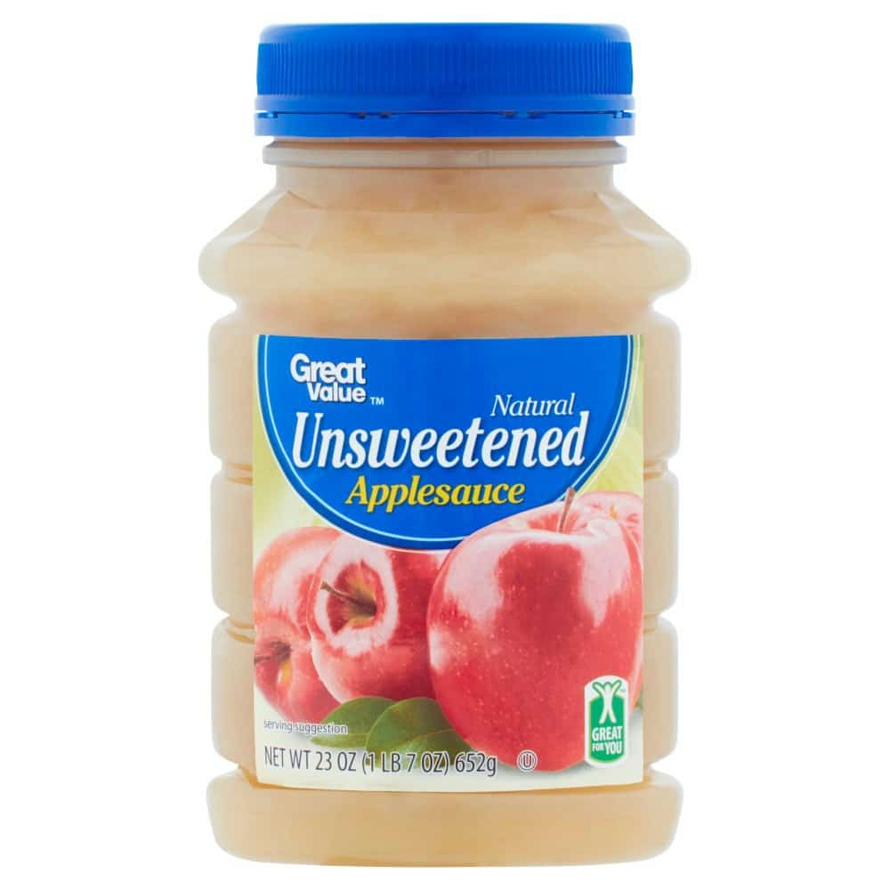Great Value Natural Unsweetened Applesauce