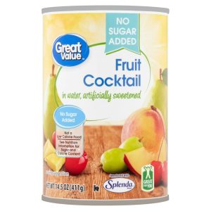 Great Value No Sugar Added Fruit Cocktail in Water