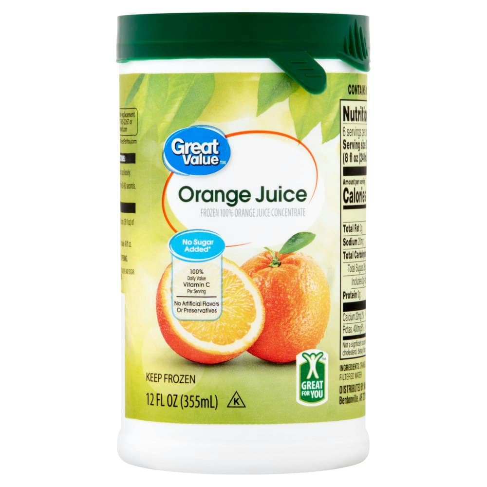 Great Value Orange Juice