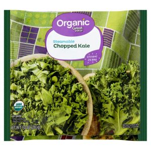 Great Value Organic Steamable Chopped Kale
