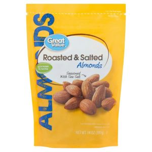 Great Value Roasted & Salted Almonds