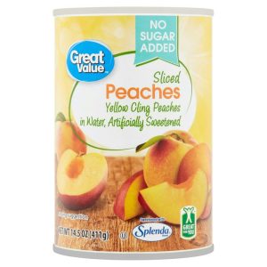 Great Value Sliced Peaches