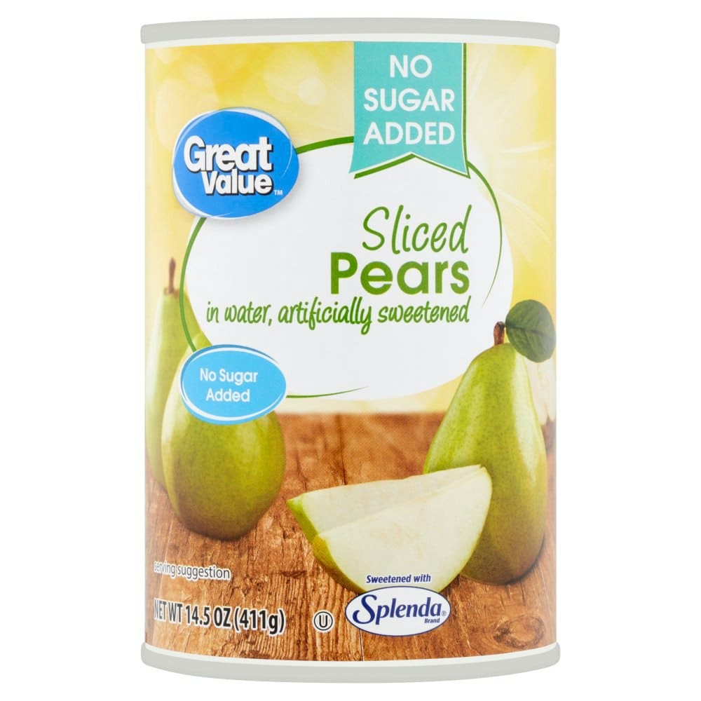 Great Value Sliced Pears