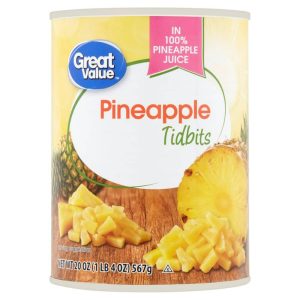 Great Value Tidbits Pineapple