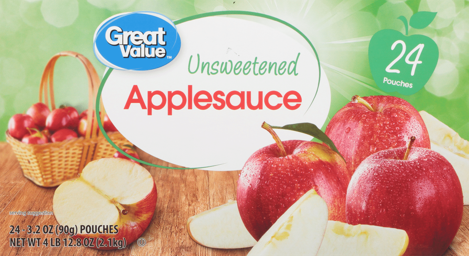 Great Value Unsweetened Applesauce