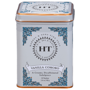 Harney & Sons Black Vanilla Comoro Tea Sachets Decaffeinated