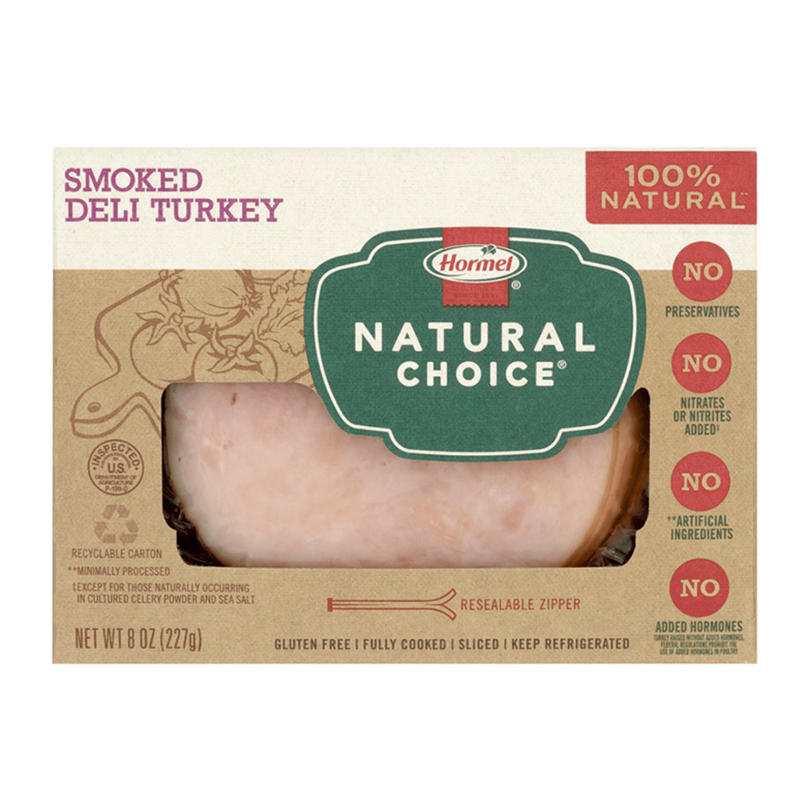 Hormel Natural Choice Smoked Deli Turkey