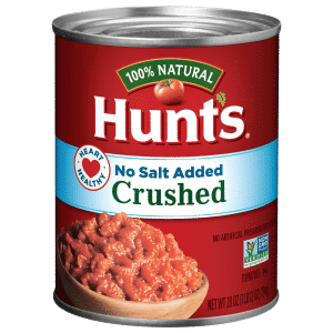 Hunt's Tomatoes Crushed No Salt Added