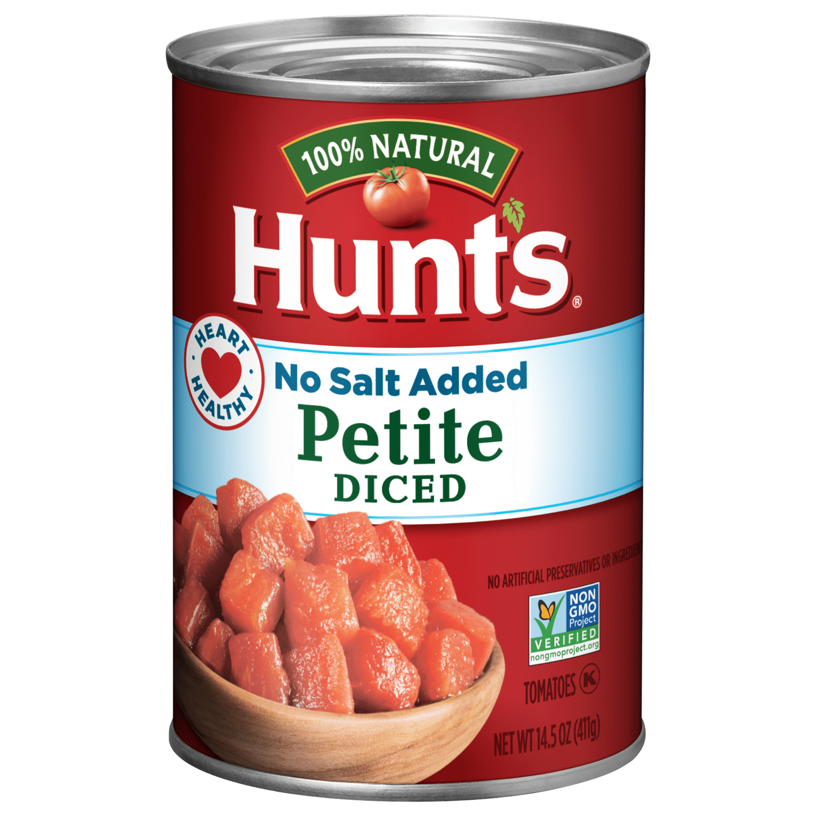 Hunt's Tomatoes Petite Diced No Salt Added