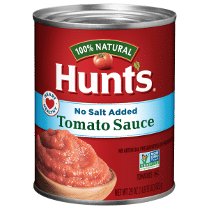 Hunt's No Salt Added Tomato Sauce