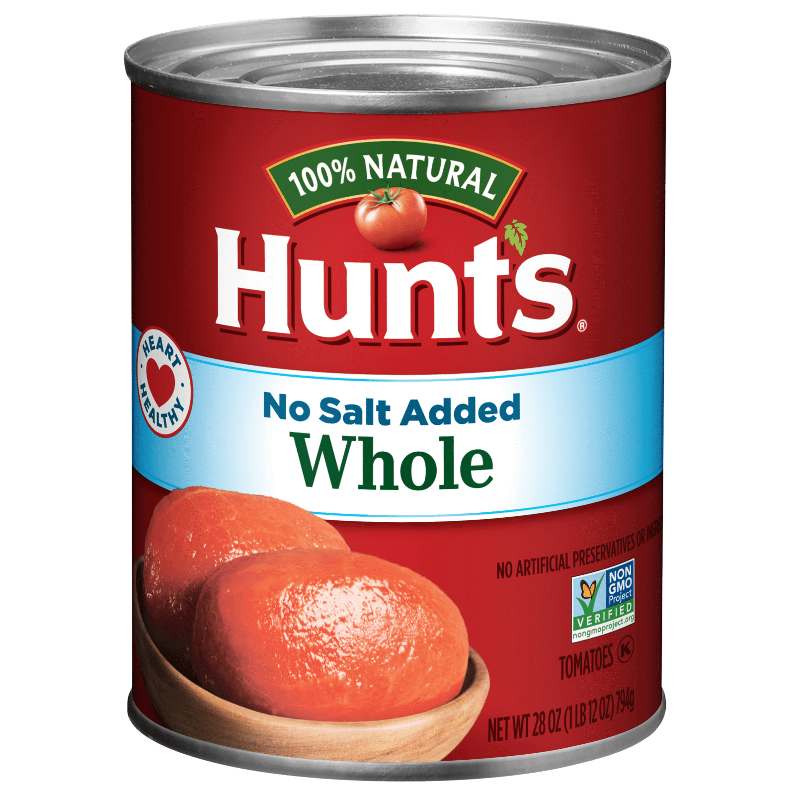 Hunt's No Salt Added Whole Plum Tomatoes