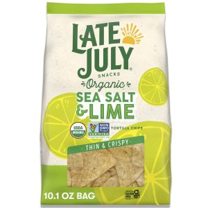Late July Tortilla Chips Sea Salt & Lime Organic