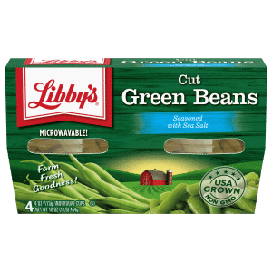 Libby's Lightly Seasoned with Sea Salt Cut Green Beans