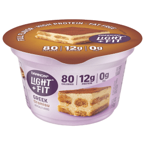 Dannon Light & Fit Greek Nonfat Yogurt Tiramisu