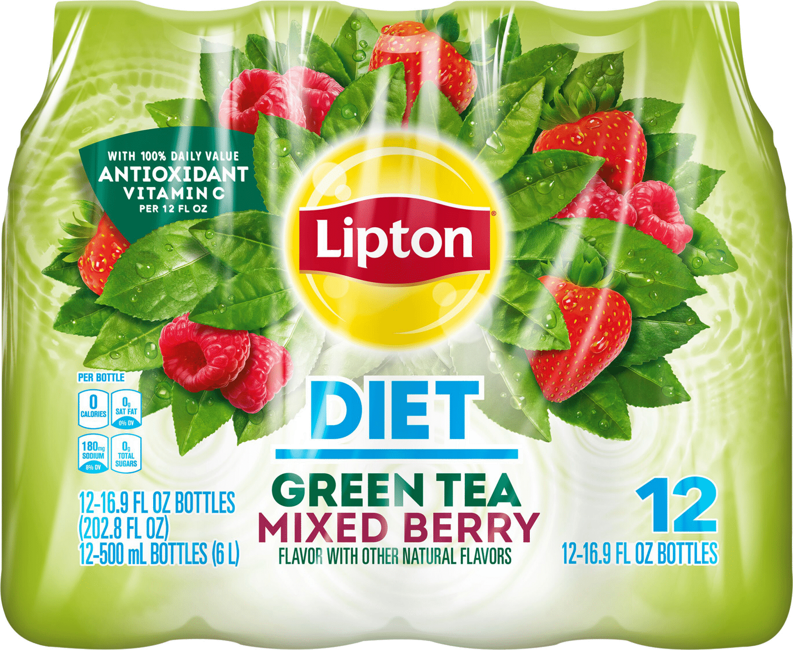 Lipton Diet Green Tea Mixed Berry