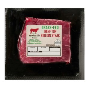 Marketside Butcher Grass-Fed Beef Top Sirloin Steak
