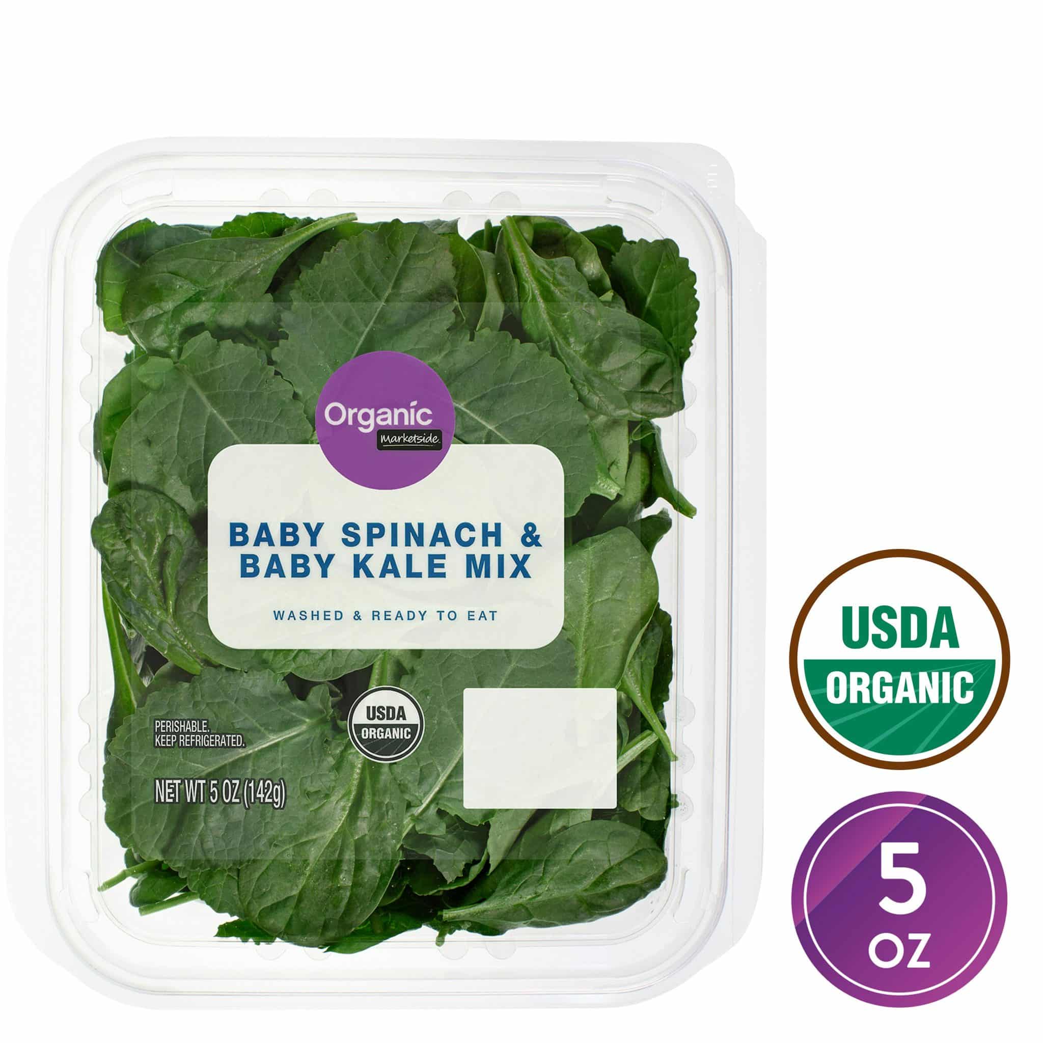 Marketside Baby Spinach & Baby Kale Mix Organic