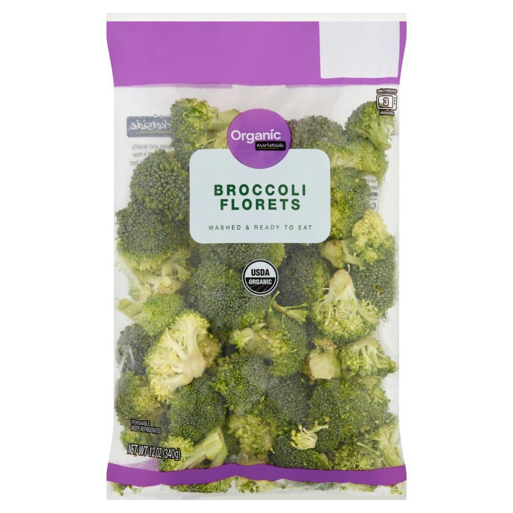 Marketside Organic Broccoli Florets