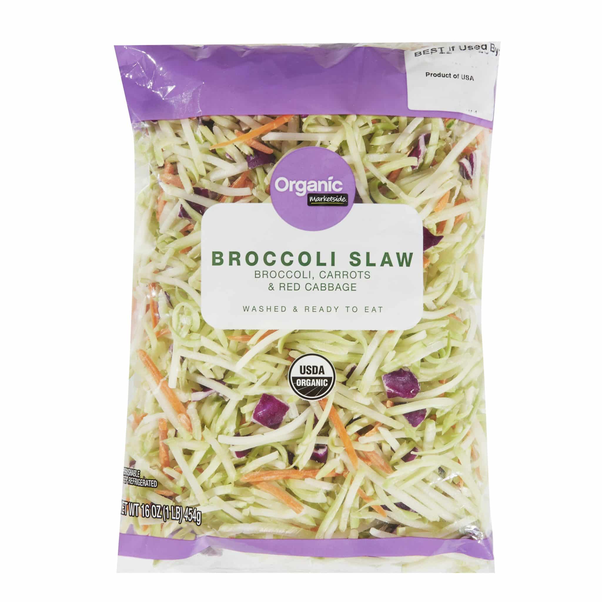 Marketside Organic Broccoli Slaw
